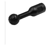 cskky Meuleuse d'angle, lime rotative, outils de sculpture, tête meulage sphérique 12 cm, ponçage, auge en bois, polissage, forets ronds .oth