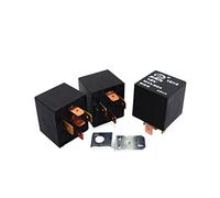 CSKWLLNBC 5 pièces JD1914 4/5 Broches 12V/24V 80A Voiture Auto Relais Distance Lampe klaxon climatisation Ventilateur avec Fer Support Automobile(12V4Pin)