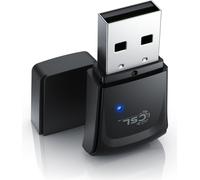 CSL Adaptateur USB WLAN 300 Mbit/s - Adaptateur Wi-Fi - cryptage WEP WPA WPA2 - 2,4 Ghz 2T2R - gain 18 dBm - pour Windows 7 - 11