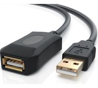 CSL Câble d'extension USB 2.0 type A, câble répéteur actif / extension avec amplification du signal - 10m