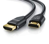 CSL - Câble HDMI 8k 2.1 2m - 8K @ 60Hz 4K @ 120Hz avec DSC - HDMI 2.1 2.0a 2.0b - 3D - Ethernet haut débit - HDTV - UHD II - HDR