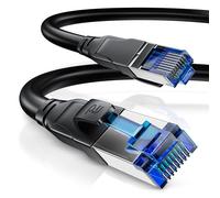 CSL - Câble réseau CAT.8 25 m 40 Gbits - Câble réseau LAN - Câble Ethernet Gigabit haute vitesse - 40 000 Mbits - Blindage S/FTP PIMF - Fiche RJ45 - Noir