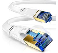 Csl Câble Réseau Plat Cat 81 10 M 40 Gbits Câble Réseau Lan Câble Ethernet Cat 8 Gigabit Rj45 Vitesse De Fibre Optique Câble Plat Câble D[ZHUJ0763]