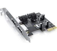 CSL Carte d'interface PCIe pour SATA III / eSata III 2x interne SATA & 2x externe eSATA