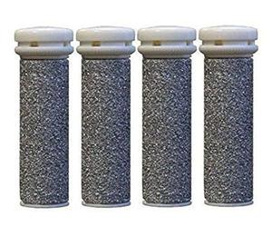 CSL Central supplies Lot de 4 rouleaux de remplacement extra rugueux compatibles avec Emjoi Micro Pedi