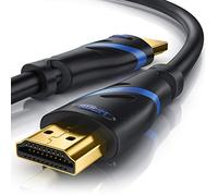 CSL-Computer Câble HDMI 8 K 2.1 3 m 8 K @ 60 Hz 4 K @ 120 Hz avec DSC 48 Gbit/s HDMI 2.1 2.0a 2.0b 3D Ethernet Haut débit HDTV UHD II Dynamic HDR-10+ eARC - Taux de rafraîchissement Variable VRR