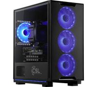 PC Gaming CSL M12100H AMD Ryzen 7 8700F 8x 4100 MHz GeForce RTX 5060 Ti 32 Go DDR5 RAM M.2 SSD 1000 Go Windows 11 Famille Noir G