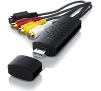 Csl - Enregistreur Boîtier D'Acquisition Convertisseur Audio Vidéo Capture Usb 2.0 Audio Video Grabber Vhs Nouvelle Version Nouveau Logiciel Compatible Windows 11 10, Adaptateur Vi[HDM5230082]