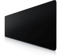 CSL Gaming Tapis de souris, extra grand, 1200 x 400 x 3 mm Sous-mains de bureau XXXL, antidérapant, noir