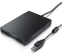 CSL Lecteur de disquettes Lecteur de disquettes externe USB FDD 1,44MB (3,5") adapté aux PC & MAC