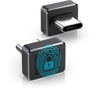 Csl - Lecteur D'Empreintes Digitales Usb-C ¿ Dispositif De Sécurité À Capteur À 360 Degrés ¿ Windows 8-11 ¿ Prend En Charge Jusqu¿À 10 Id ¿ Usb ¿ Plug & Play[ZHUJ3403]