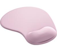 CSL Tapis de souris avec coussinet en gel & repose-poignets, confort Office Tapis de souris, rose clair