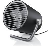 CSL - USB Fan mini - Ventilateur de table petit - Ventilateur de bureau très silencieux - Desk Fan - 2 vitesses - réglable par toucher - économie d'énergie (1W), pour la maison Bureau Voyage à l'extér