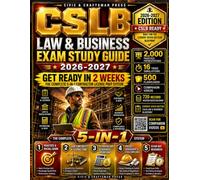 CSLB Law and Business Exam Study Guide 2026-2027: Get Ready in 2 Weeks: 5-in-1 Prep with 20 Video Tutorials, 2,000 Practice Items, 16 Timed Mocks & 500 Flashcards for California Contractor Licensing