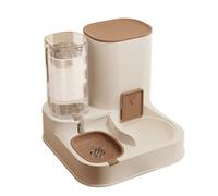 Csnbfiop Distributeur d'eau et mangeoires automatiques pour animaux domestiques 2 en 1 - Gamelle et abreuvoir pour chats