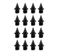Csnbfiop Lot de 16 crampons d'athlétisme en alliage de titane - Chaussures de course courtes - Chaussures de camping - Durables