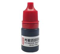 Csnbfiop Lot de 5 bouteilles d'encre textile spéciale pour étudiants, enfants, timbre étanche, impression sur vêtements sac à dos ne se décolore pas