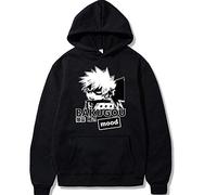 CSOCKS MHA Pull à Capuche Bakugou Katsuki Deku Amis Cosplay Sweat Hommes Femmes Anime à Manches Longues Hauts Manteau