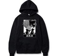 CSOCKS MHA Pull à Capuche Bakugou Katsuki Deku Amis Cosplay Sweat Hommes Femmes Anime à Manches Longues Hauts Manteau