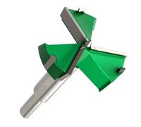 CSOOM Mèche Forstner 50 mm - Bois avec tige ronde - Foret Forstner pour bois, panneaux d'aggloméré, panneaux de fibres