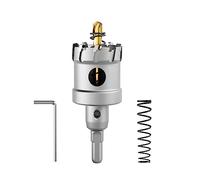 CSOOM Scie-cloche en carbure de tungstène haute performance, coupe-trous TCT. Acier inoxydable et grille métallique sont le choix idéal (35mm)