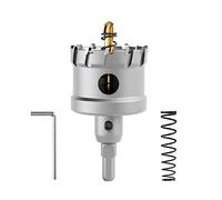 CSOOM Scie-cloche en carbure de tungstène haute performance, coupe-trous TCT. Acier inoxydable et grille métallique sont le choix idéal (48mm)