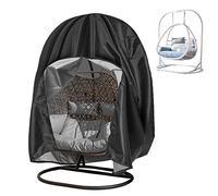 CSPone Housse Oeuf Suspendu Extérieur XXL Deux Personnes Fauteuil Suspendu Couverture Imperméable Protection pour œufs Chaise pour Mobilier Balancelles de Jardin