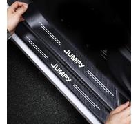 CSPYBGXOF 4 Pièces Protection Seuil Porte Voiture, pour Citroën Jumpy Anti-Dirty Antidérapan Anti-Coup Résistant Aux Rayures Pièces Voiture Protection Seuil