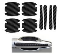CSPYBGXOF 8 Pièces Protecteur De Poignée De Porte De Voiture, pour BMW X1 F48 E60 E36 E39 E46 E30 E60 E90 E92 F10 F30 F25 Anti-Collision Anti-Rayures Protecteurs Peinture de Voiture
