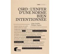 CSRD : l'enfer d'une norme bien intentionnée - Côme Doublet - Presses Des Mines - broché - Etude