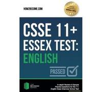 Csse 11+ Essex Test: English