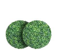 CSSHNL Boules Topiaires Boule de buis Artificiel, Boule d'herbe, Fausses Plantes, Boules décoratives for la Maison, Le Jardin, Le Balcon extérieur(Outer Diameter 41cm)
