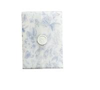 CSSHNL Invitations de Mariage Lot de 25 enveloppes en vélin à Fleurs Bleues ou Vertes adaptées à Une Invitation de Mariage de 5 x 7(Blue)