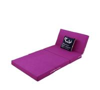 CSSHNL Matelas Pliant Matelas Pliable en Mousse à mémoire de Forme Tatami Yoga Pad éponge for Bureau Pause déjeuner Meubles lit Simple(Purple,90x200x8cm)