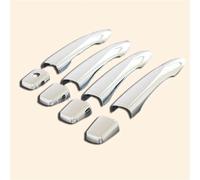 CSSPDM Accessoires ABS Couverture De Poignée Porte Voiture Pour Nissan Pour Navara Pour Frontière Np300 2014-2017 2022 2016 2019 2021(Chrome)