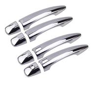 CSSPDM Accessoires De Style Couvercle Poignée Porte Voiture Chromés Pour Nissan Pour Sentra Pour Bluebird Pour Sylphy 2020 2021 2022 Cadre(4)