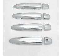 CSSPDM Accessoires De Style D'autocollant Garniture Voiture Pour Nissan Pour Sentra B17 2014-2019 Couvercle Poignée Porte Latérale Chromé Cadre(2)