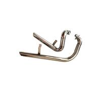 CSSPDM Accessoires pour Silencieux terminaux Système D'échappement Complet avec Silencieux Pièces Moto pour Y&amaha pour Virago 250 XV125 XV 125 XV250 XV 250