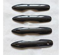 CSSPDM Autocollants De Garniture Couverture Poignée Porte Voiture En Fibre Carbone Accessoires Style Pour Toyota Pour Corolla Pour Cross 2020 2021 2022 Cadre(1)