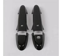 CSSPDM Couvercle De Poignée Porte Chromé, Moulure Garnissage, Capuchon Garniture, Protecteur Tasse Pour Vezel HR-V HRV 2015 - 2020 LHD Avant(Carbon B)
