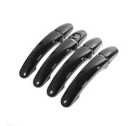 CSSPDM Couvercle de poignée porte voiture, capuchon garniture pour Ford C-MAX 04-10 MK1 C MAX, ensemble anti-rayures, accessoires style extérieur(Glossy Black)