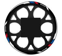 CSSPDM Facile à Installer Autocollant De Roue De Moto, Bande À Rayures pour Jante, pour B&MW F900R F800R F900XR S1000RR S1000R S1000XR R1200R R1250RS(Style 1)