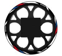 CSSPDM Facile à Installer Autocollant De Roue De Moto, Bande À Rayures pour Jante, pour B&MW F900R F800R F900XR S1000RR S1000R S1000XR R1200R R1250RS(Style 8)