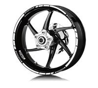 CSSPDM Facile à Installer Autocollants De Roue De Moto, Kit D'autocollants À Rayures Réfléchissantes Et Imperméables Pneus pour XSR700 XSR900 XSR 700/900(Style 6)