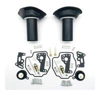 CSSPDM Joint Moteur Kit De Réparation De Carburateur De Moto avec Isolateur De Piston pour Y&amaha pour Virago 535 XV535 XV 535 2 Pièces