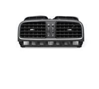 CSSPDM Panneau de Ventilation pour Voiture Tableau De Bord Avant Voiture Noir Mat, Grille D'aération Centrale Gauche Droite pour VW pour Polo 2011 - 2018