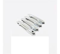 CSSPDM Poignée De Porte Latérale Externe Voiture En Fiber Carbone ABS, Garniture Protection Pour Bol, Pour Toyota RAV4 XA50 2019 - 2021 2022(Chrome A)
