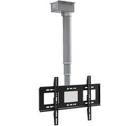 CSSQCSSUANB Support TV de Plafond, Support TV de Plafond élect Electric Adjustable Ceiling TV Mount Bracket - Motorized TV Mount, Electric TV Lift with Remote Control(50cm)(120cm)