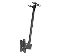 CSSQCSSUANB Support TV de Plafond, Support TV de Plafond élect for 20 to 32 inch Height-Adjustable Ceiling Mount, TV Weight 45 Kg/99 Lbs(300cm)(2.5m)