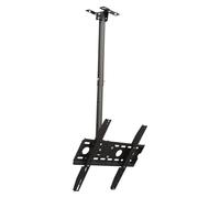 CSSQCSSUANB Support TV de Plafond, Support TV de Plafond élect Height-Adjustable TV Mount, for 32-55 inch TVs, Load Capacity 35kg/77 Lbs(2-3.8m)(2-3.8m)
